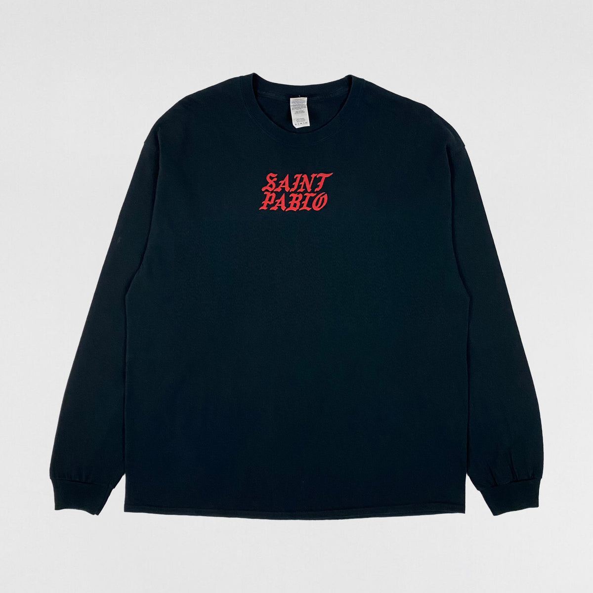 Saint Pablo Tour 2016 Kim Kardashian Long Sleeve In Black | Paris 