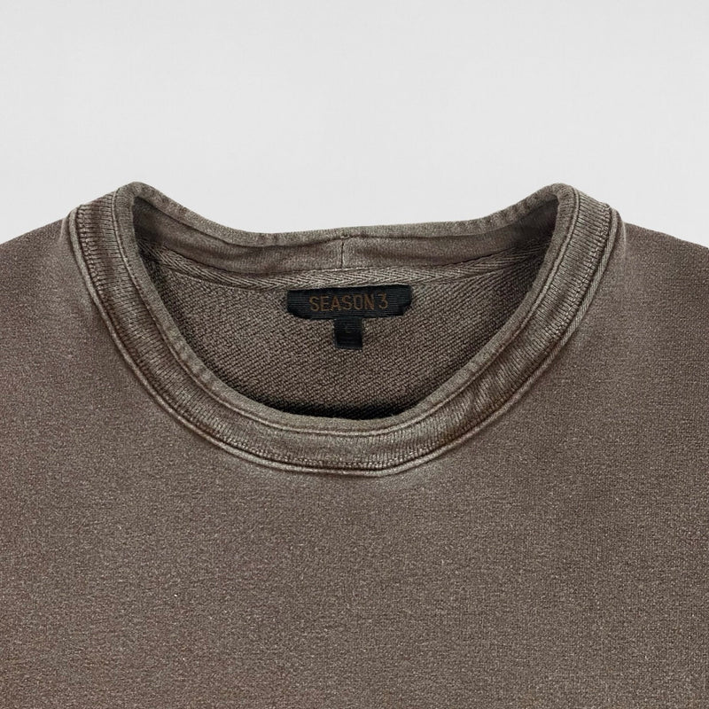Yeezy Season 3 True Onyx Crewneck