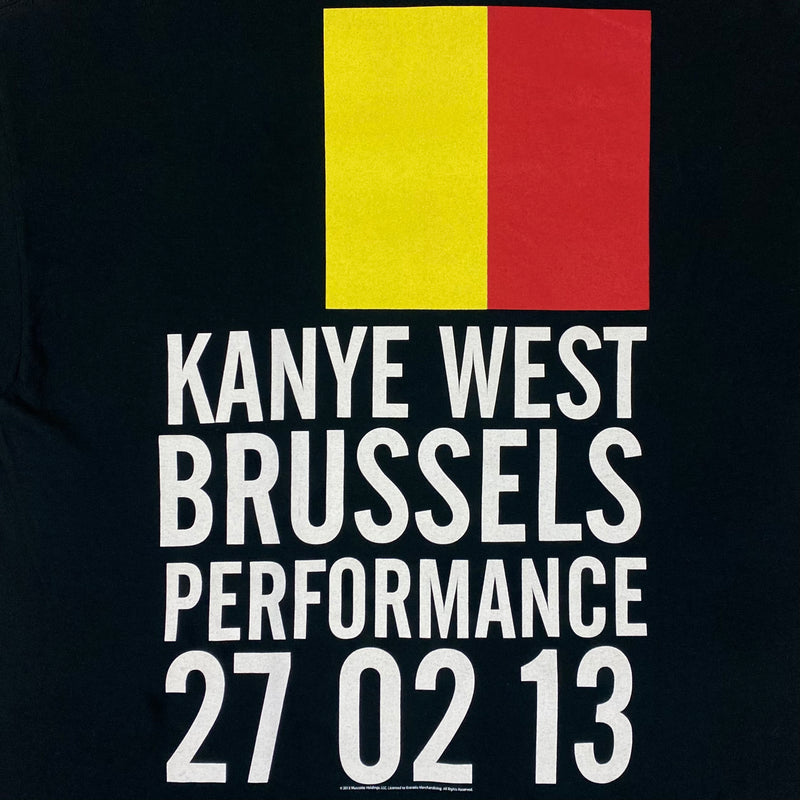Kanye 2013 Brussels Performance Tee By Virgil Abloh