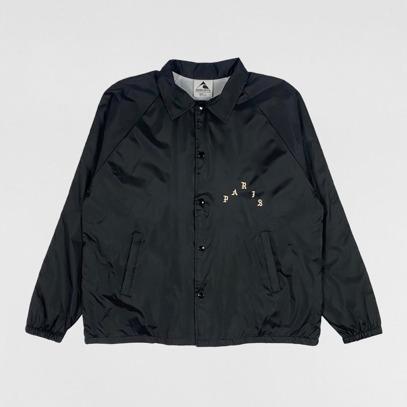 The Life of Pablo 2016 Paris 'Pablo' Coach Jacket In Black