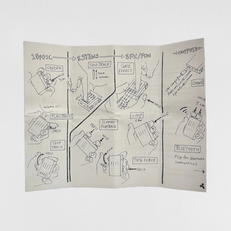 Yeezy 2019 OG Unreleased Stem Player Illustrated Manual