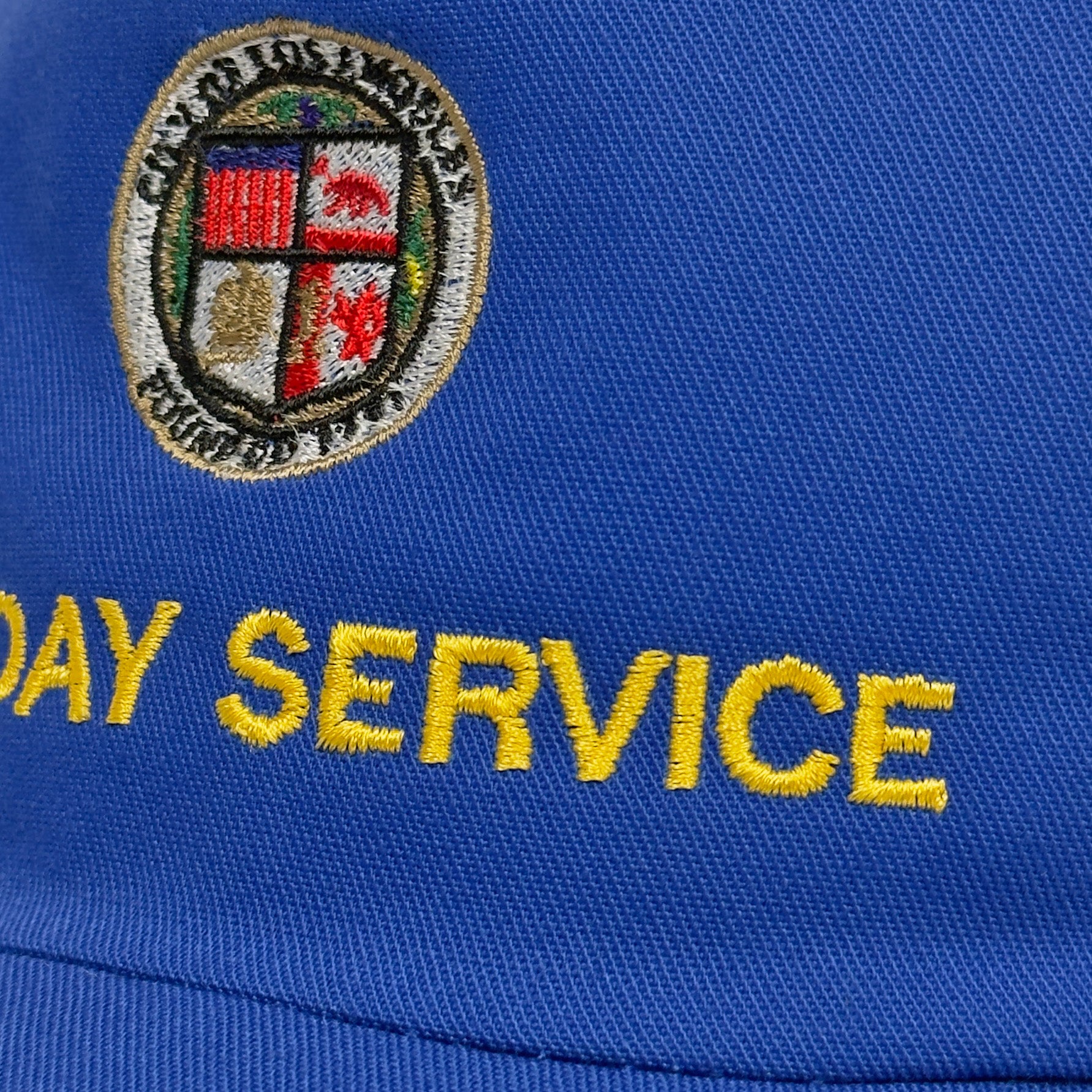 Jesus Is King 2019 Embroidered Sunday Service Hat In Blue | Paris