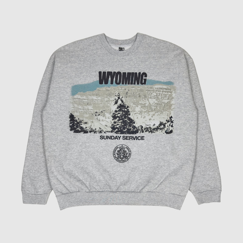 Jesus Is King 2019 Unreleased Sunday Service Wyoming Crewneck