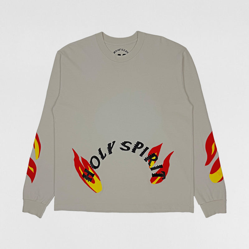 Jesus Is King 2019 ‘Holy Spirit’ Bone Long Sleeve By CPFM