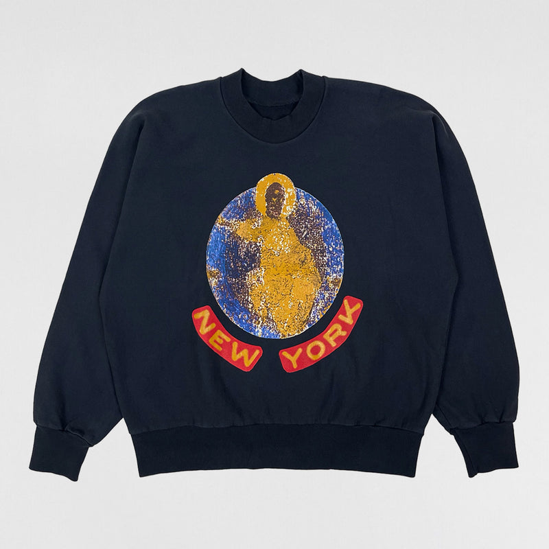 Jesus Is King 2019 OG NY Crewneck In Navy