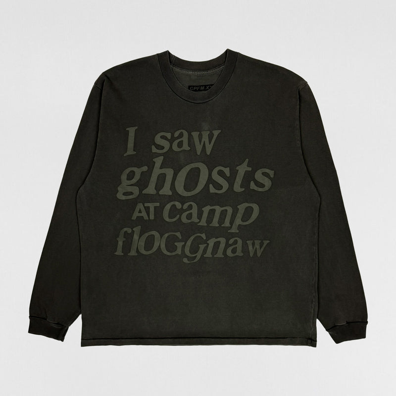 Kids See Ghost 2019 'I Saw Ghosts At Camp Flog Gnaw' Long Sleeve By CPFM