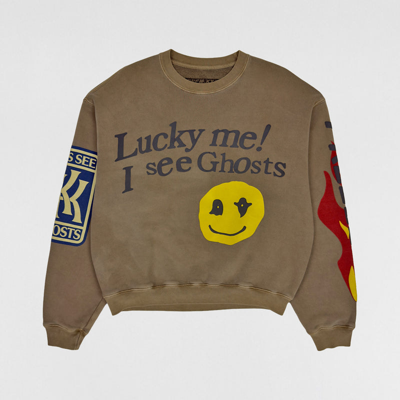 Kids See Ghost 2018 'Lucky Me! I See Ghosts' Crewneck By Cpfm