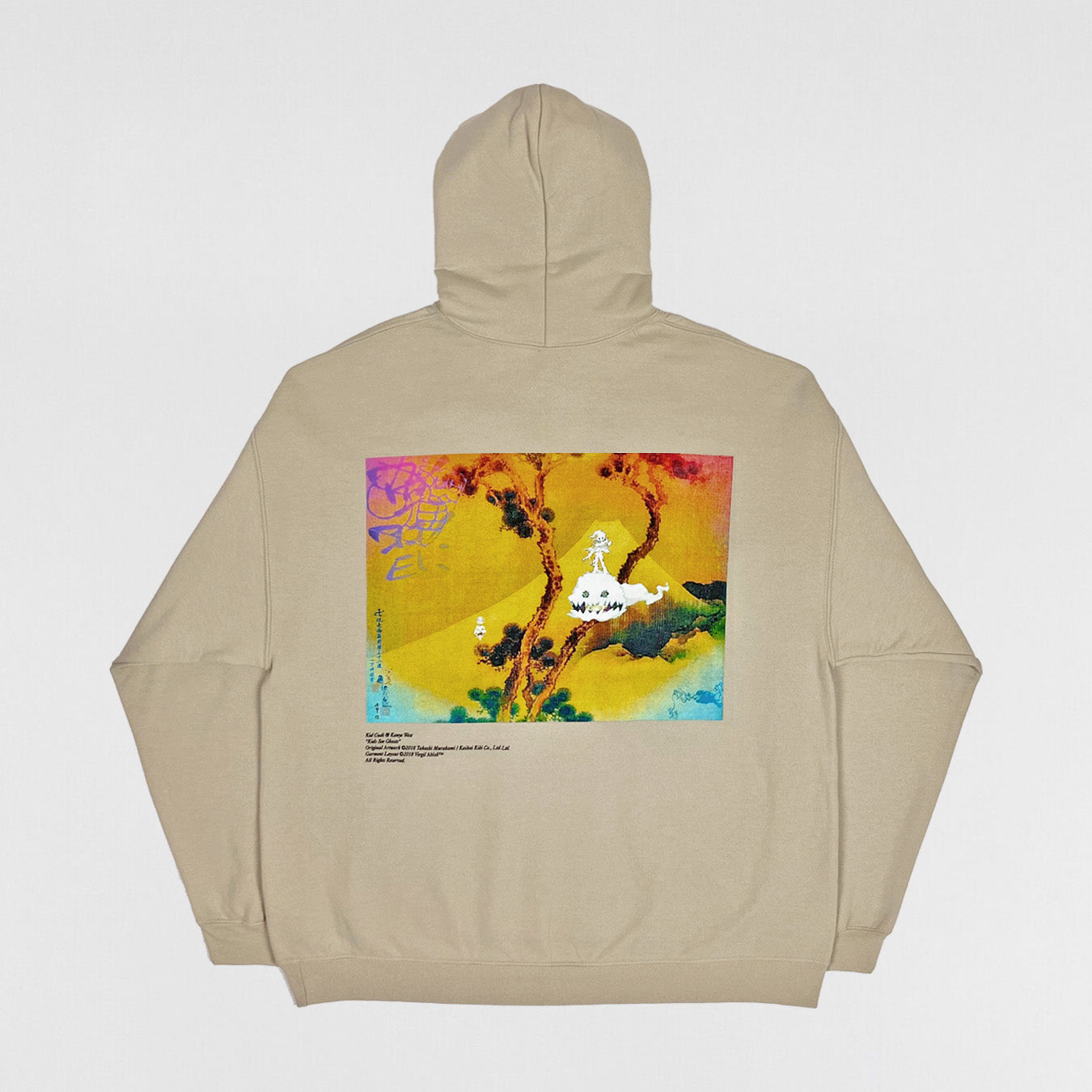 Kids See Ghost 2018 Artwork Hoodie By Virgil Abloh & Takashi
