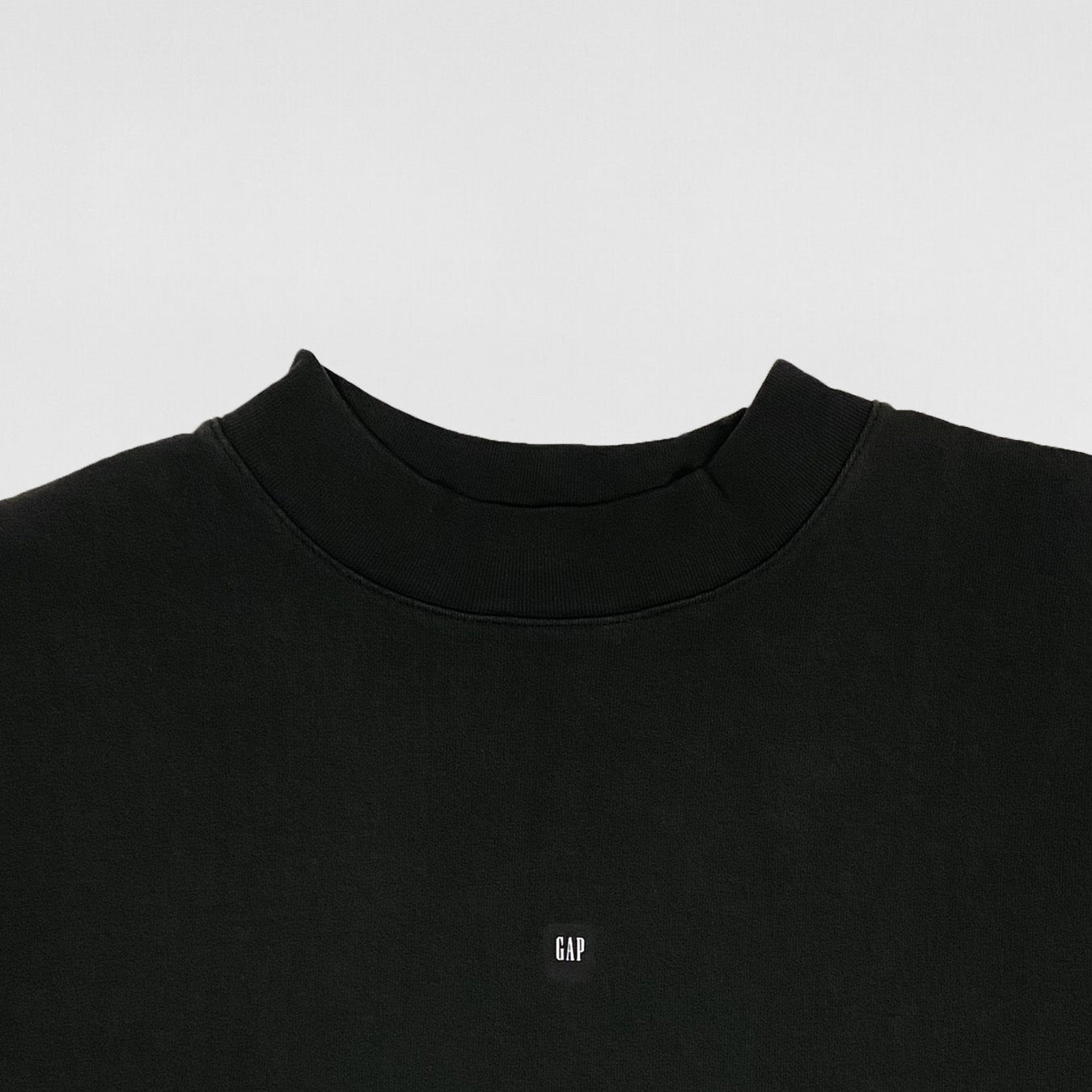 Yeezy Gap Balenciaga 2022 Logo Long Sleeve In Black | Paris Saint