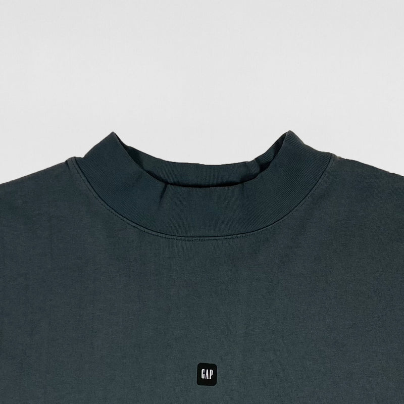 Yeezy Gap Balenciaga 2022 Logo Long Sleeve In Dark Green