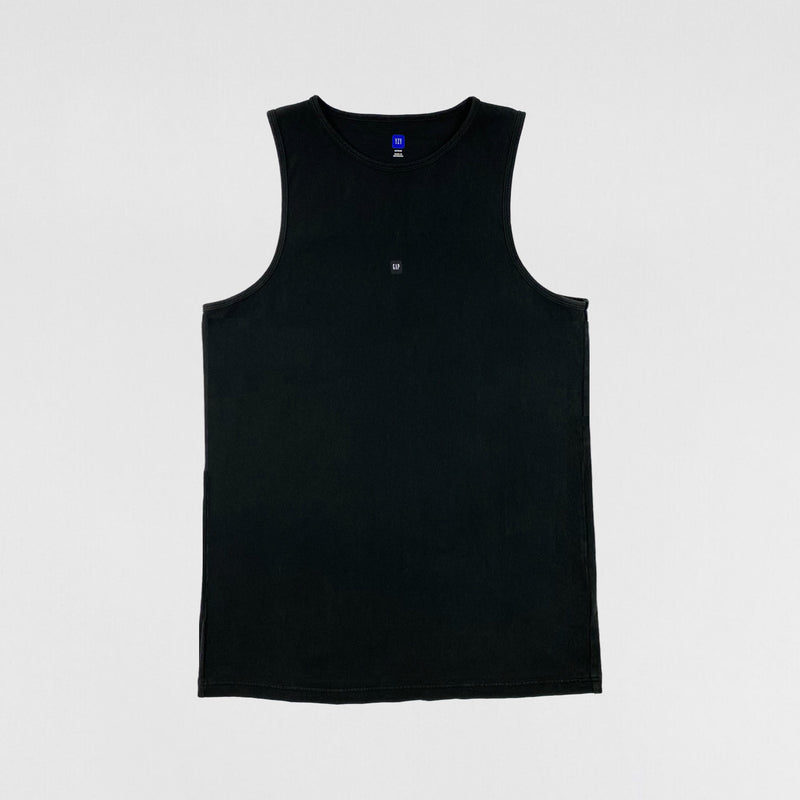 Yeezy Gap Balenciaga 2022 Loose Tank Top In Black