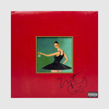 My Beautiful Dark Twisted Fantasy 2010 Vinyl Signed By Ye