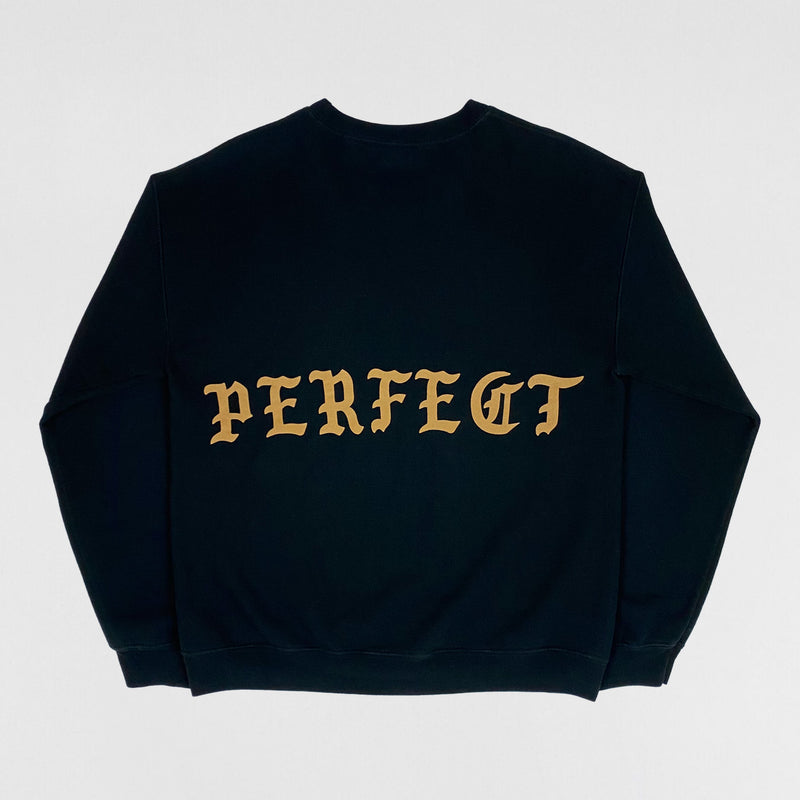 The Life of Pablo 2016 New York 'Perfect' Crewneck In Black