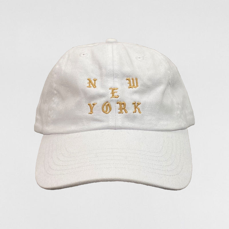 The Life of Pablo 2016 Embroidered New York Hat In White