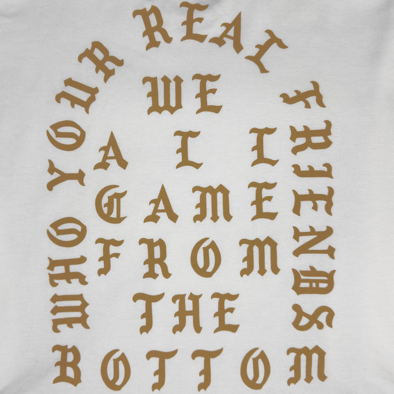 The Life of Pablo 2016 'Real Friends' Crewneck In White