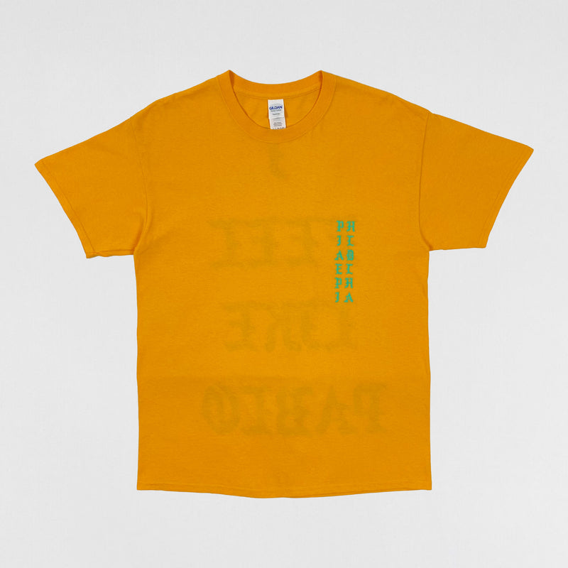 The Life of Pablo 2016 Philadelphia 'I Feel Like Pablo' Tee In Yellow