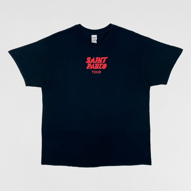 The Life of Pablo 2016 Pixelated 'General Admission' Tee In Black