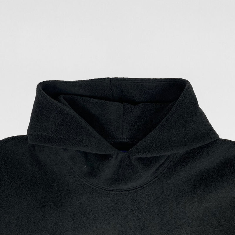 Yeezy Gap Balenciaga 2022 Polar Fleece Hoodie In Black