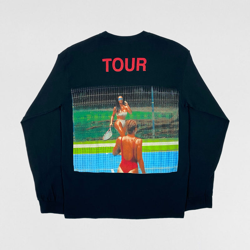 Saint Pablo Tour 2016 Pixel Logo Kim Kardashian Long Sleeve