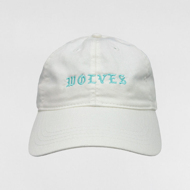 The Life of Pablo 2016 Embroidered Wolves Hat In White