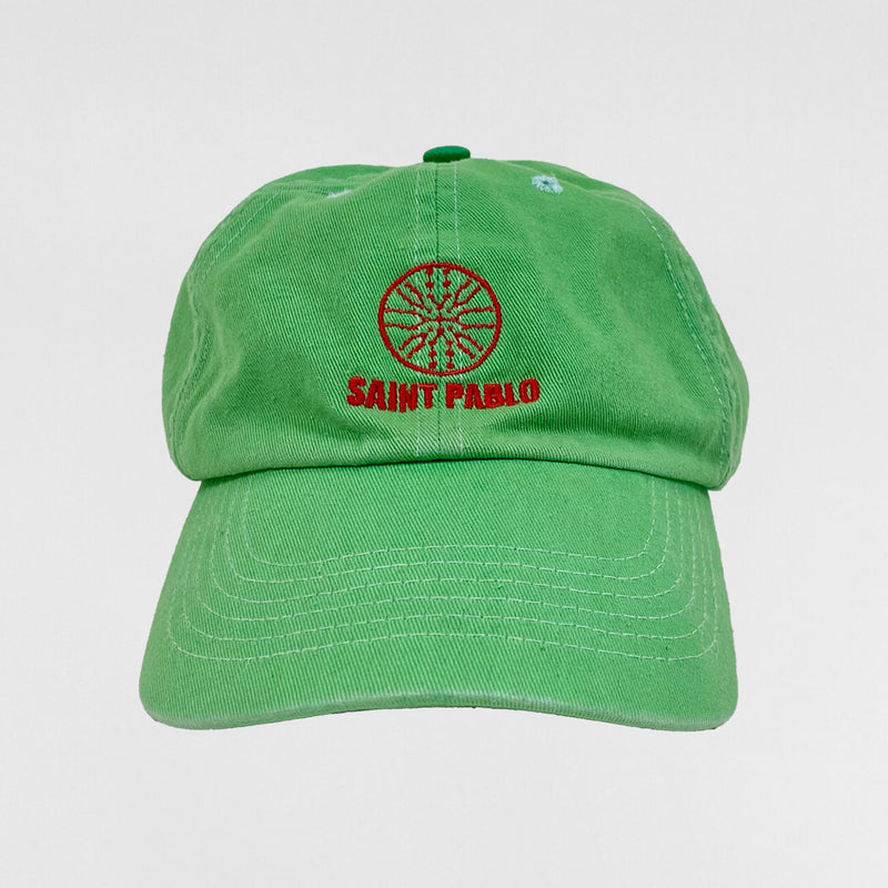 The Life of Pablo 2016 Saint Pablo Embroidered Logo Hat In Mint