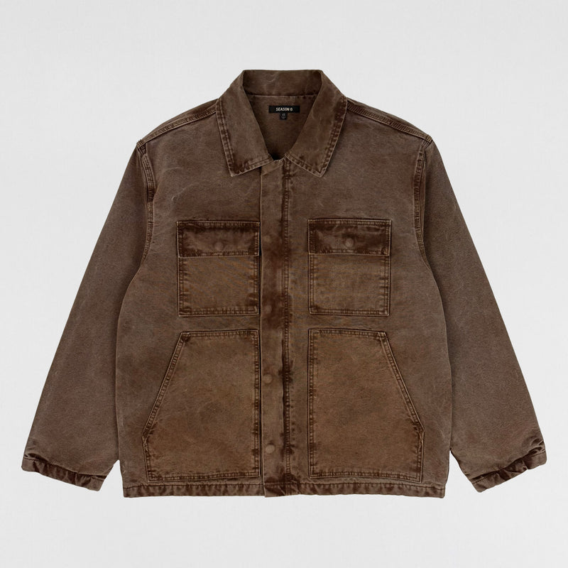 Yeezy Season 6 Carpenter Jacket In Oat