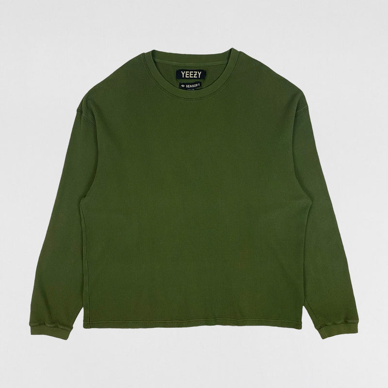 Yeezy Season 1 Thermal Waffle Knit Long Sleeve
