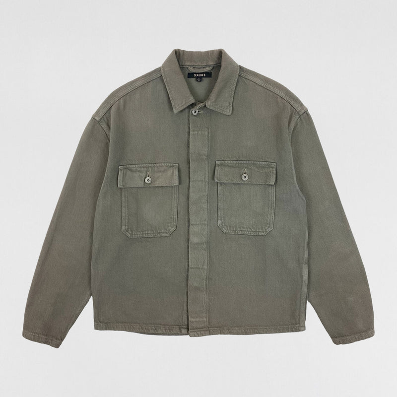 Yeezy Season 6 Work Shirt In Sage
