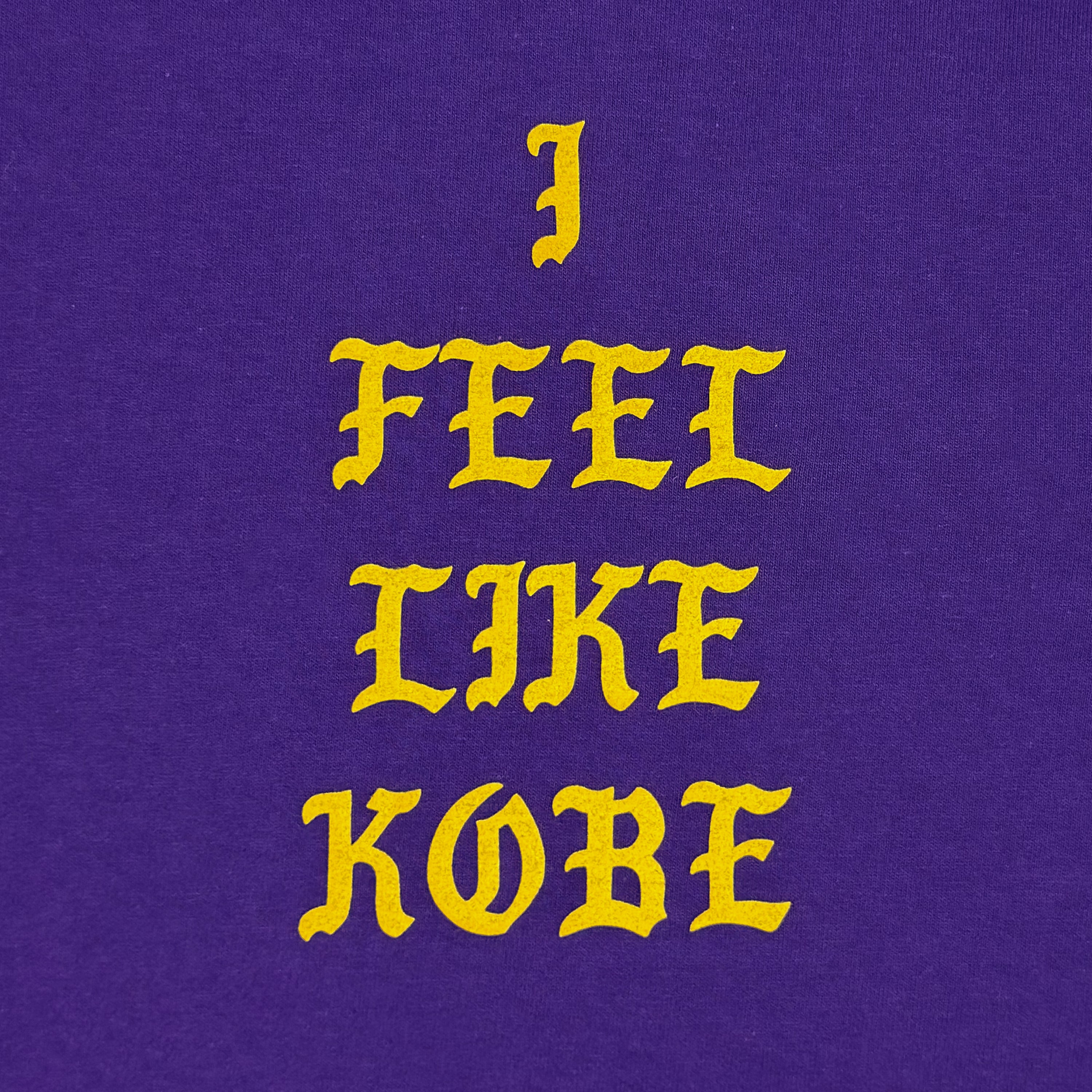The Life of Pablo 2016 Unreleased 'I Feel Like Kobe' Long Sleeve