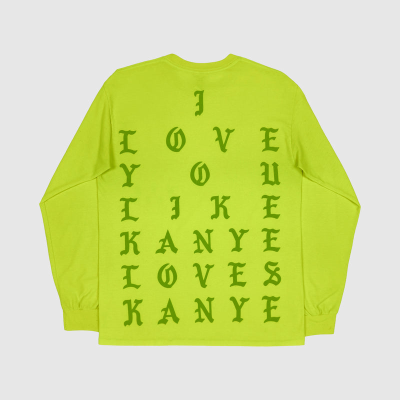 The Life of Pablo 2016 New York ‘I Love You’ Long Sleeve
