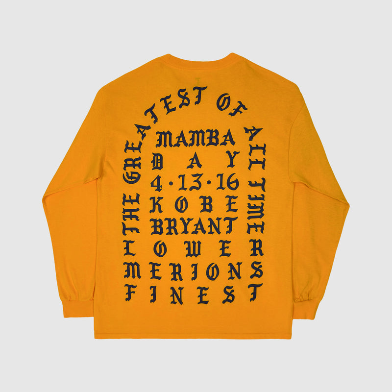 The Life of Pablo 2016 ‘I Feel Like Kobe’ Long Sleeve In Yellow