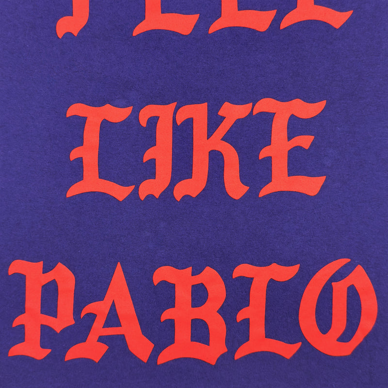 The Life of Pablo 2016 Los Angeles ‘I Feel Like Pablo’ Tee In Purple