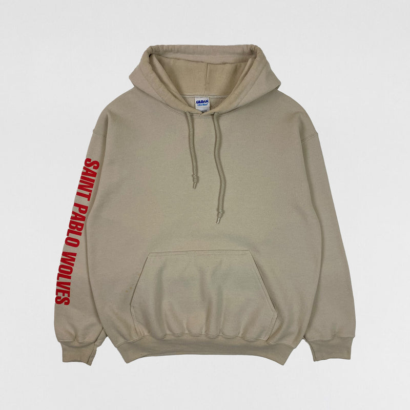 Saint Pablo Tour 2016 Wolves General Admission Hoodie In Sand