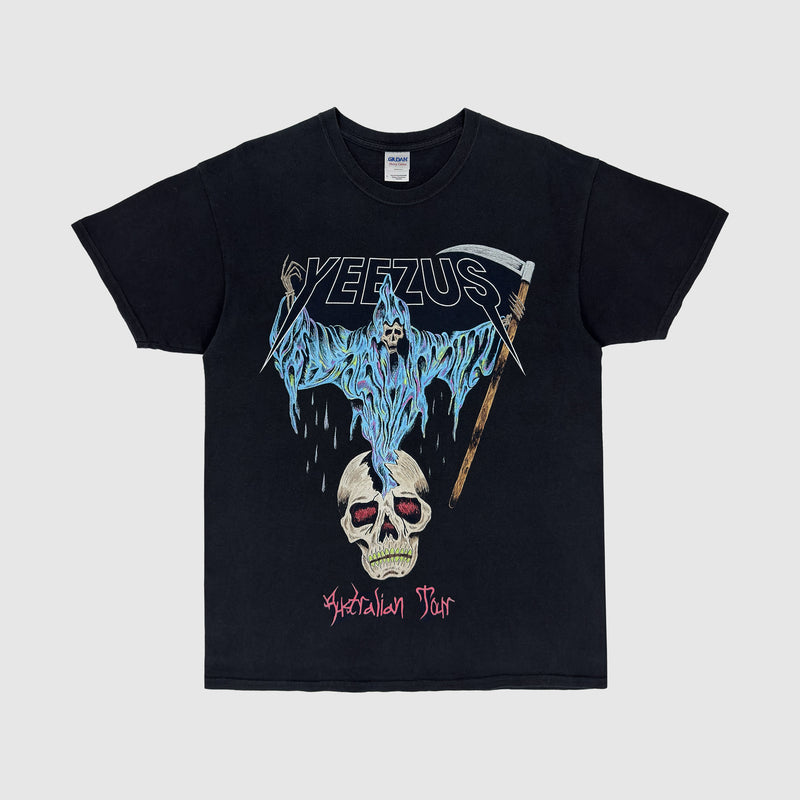 Yeezus Australian Tour 2014 Flying Reaper Tee By Wes Lang