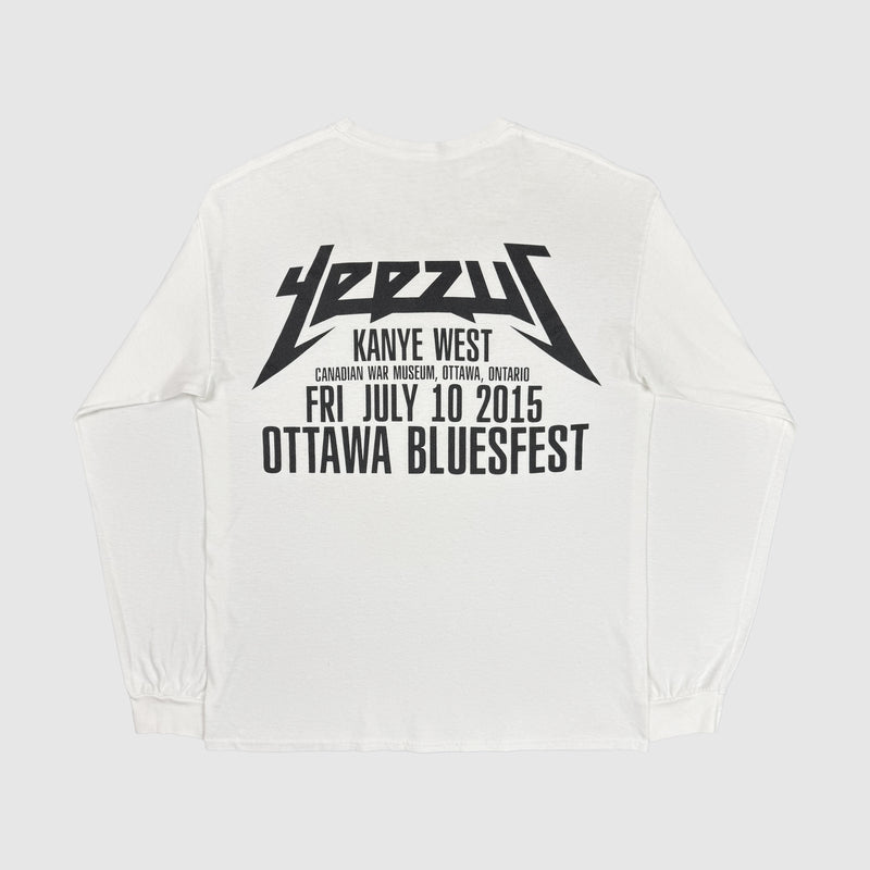 Yeezus Tour 2015 Festival Logo Long Sleeve