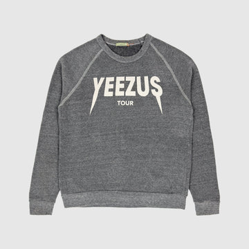 Yeezus Tour 2013 OG Raglan Crewneck By Virgil Abloh