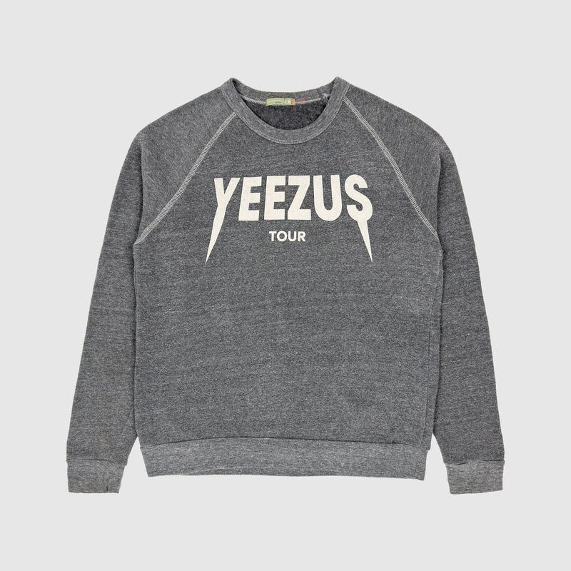 Yeezus Tour 2013 OG Raglan Crewneck By Virgil Abloh