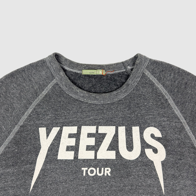 Yeezus Tour 2013 OG Raglan Crewneck By Virgil Abloh