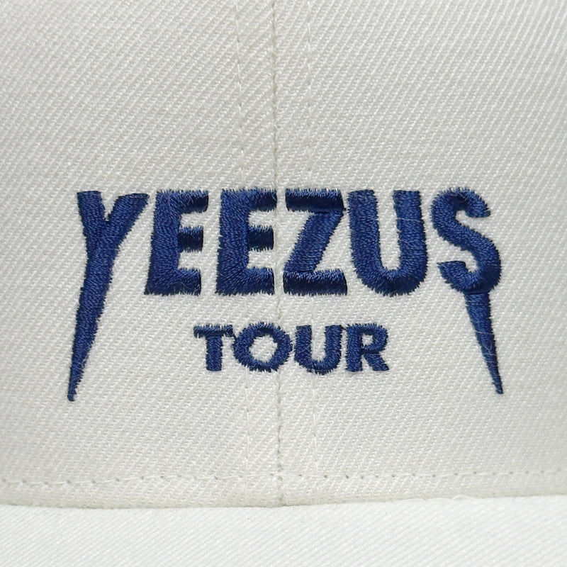 Yeezus Tour 2013 OG Embroidered Hat In White