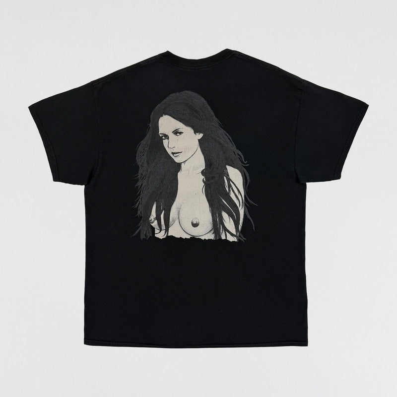 Yeezus Tour 2014 Unreleased Woman Portrait Tee By Wes Lang