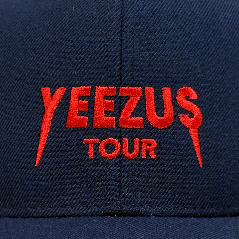 Yeezus Tour 2013 OG Embroidered Hat In Navy