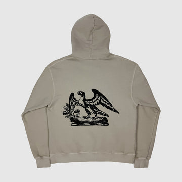 Yeezy 2017 Calabasas Eagle Crest Hoodie In Mist