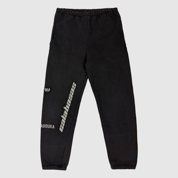 Yeezy 2017 Calabasas Embroidered Sweatpants In Ink