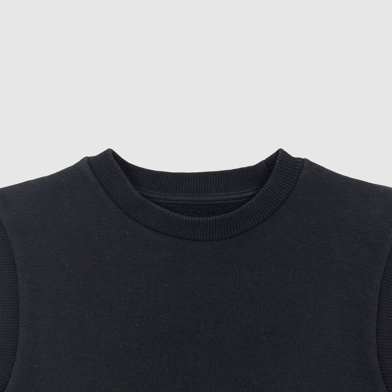 Yeezy Season 1 Ribbed Crop Top In Black