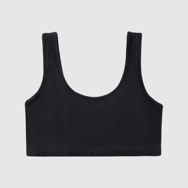 Yeezy Season 1 Ribbed Sports Bra In Black