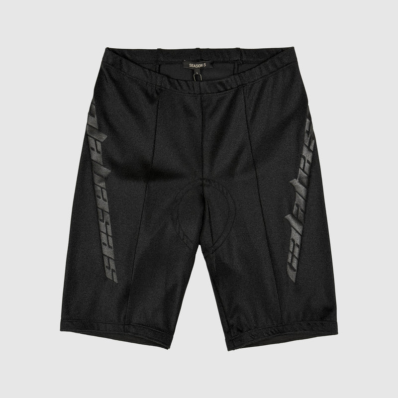 Yeezy Season 5 Calabasas Satin Jersey Biker Shorts In Ink