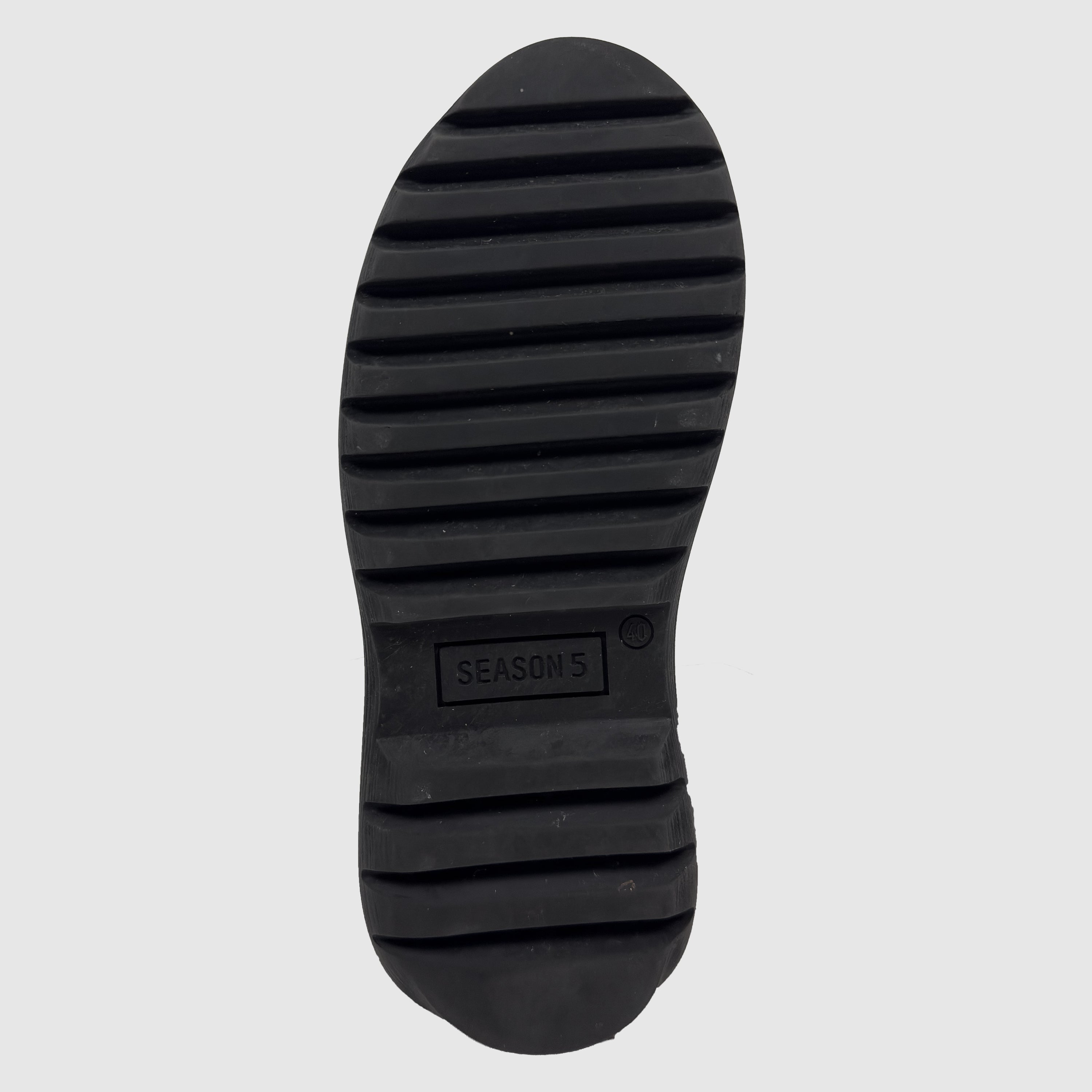 Yeezy Season 5 Canvas Military Boots In Onyx | Paris Saint