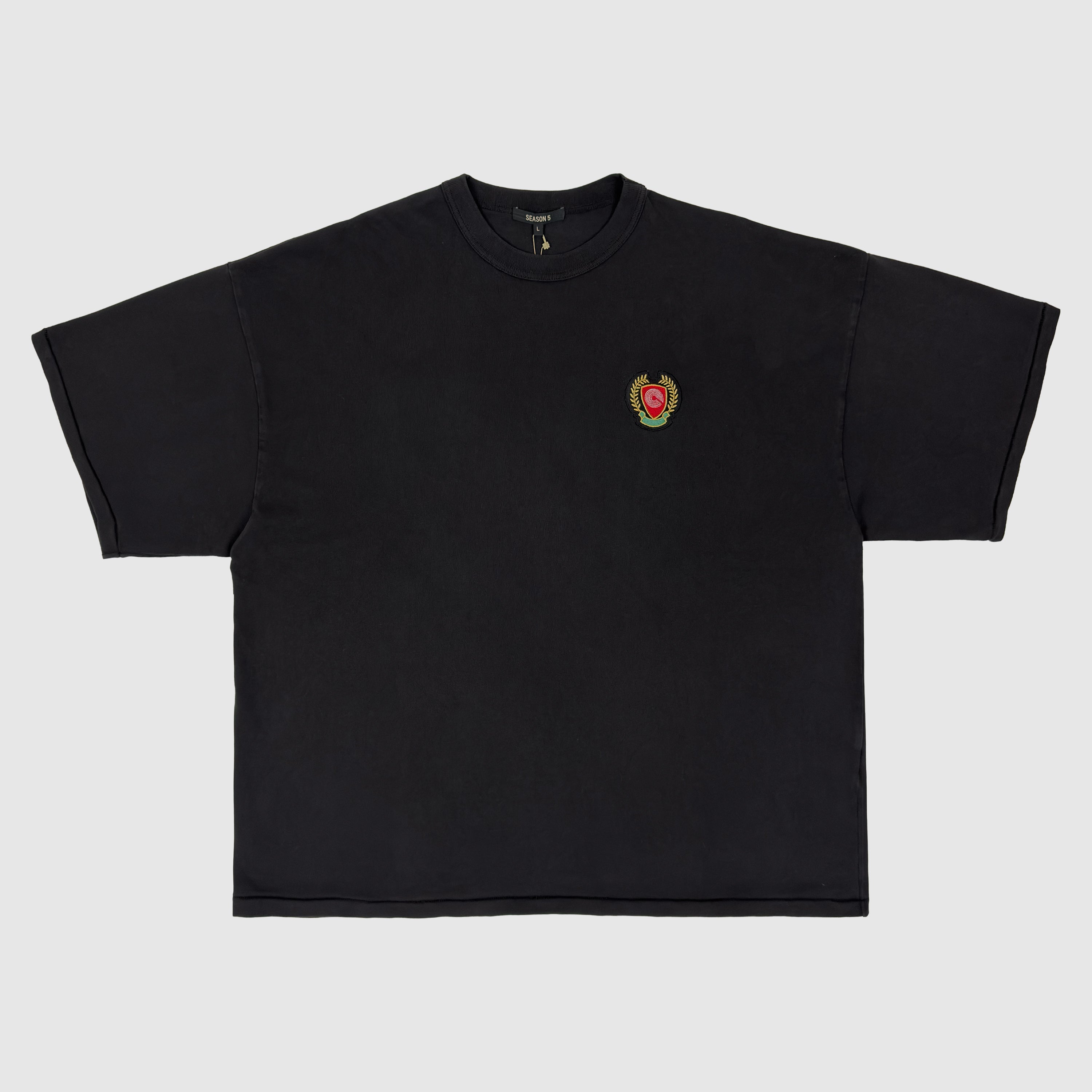 Yeezy Season 5 Calabasas Crest Tee In Ink | Paris Saint