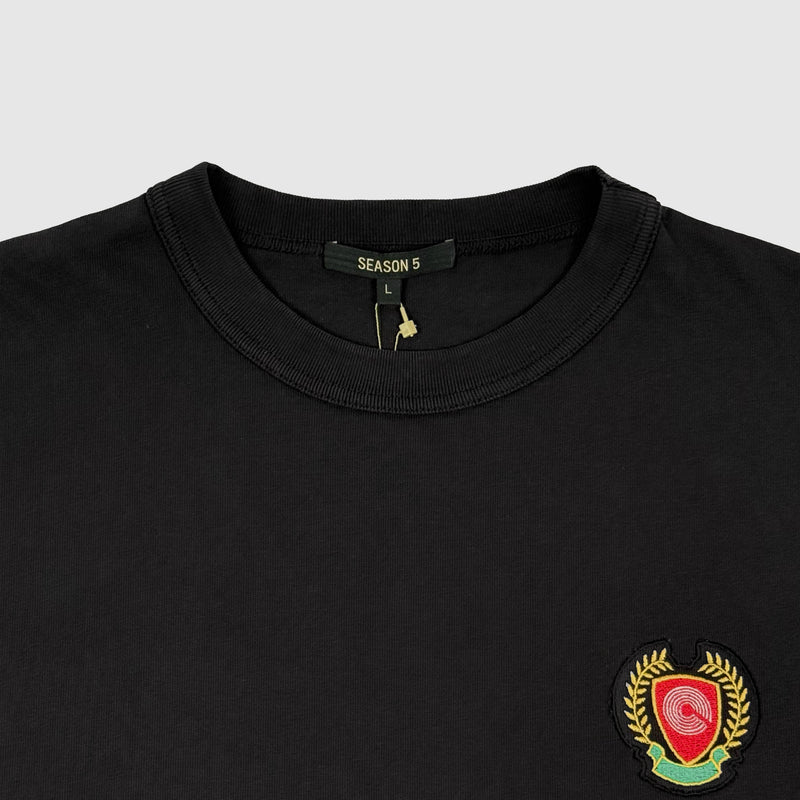 Yeezy Season 5 Calabasas Crest Tee In Ink