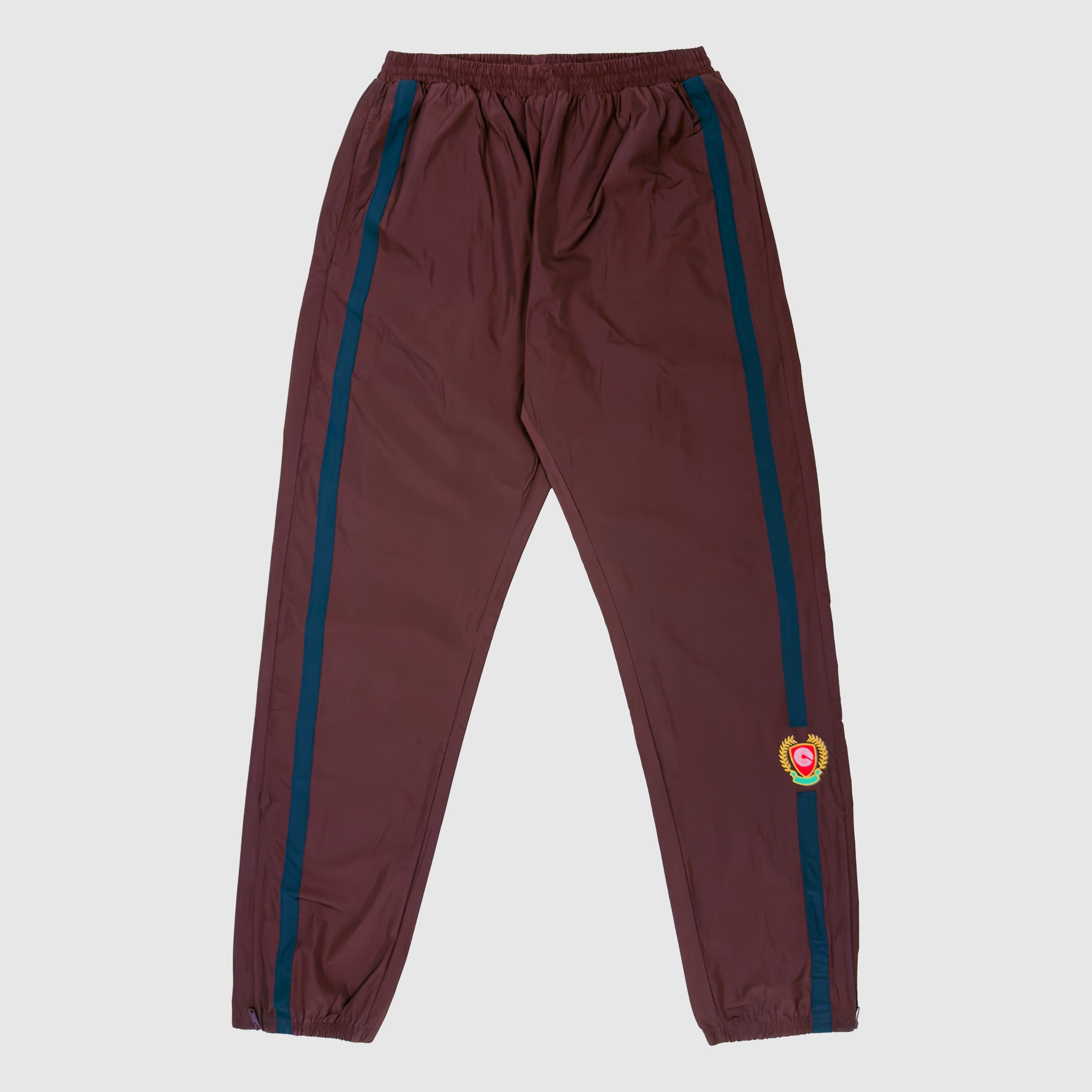 Yeezy Season 5 Crest Track Pants In Oxblood | Paris Saint